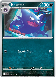 Haunter #124/217 Uncommon | Mega Evolution – Ascended Heroes