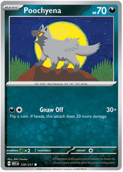 Poochyena #128/217 Common | Mega Evolution – Ascended Heroes