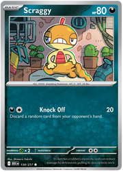 Scraggy #134/217 Common | Mega Evolution – Ascended Heroes