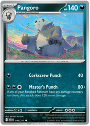 Pangoro #140/217 Uncommon | Mega Evolution – Ascended Heroes