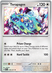 Terapagos #178/217 Holo Rare | Mega Evolution – Ascended Heroes