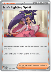 Iris's Fighting Spirit #190/217 Uncommon | Mega Evolution – Ascended Heroes