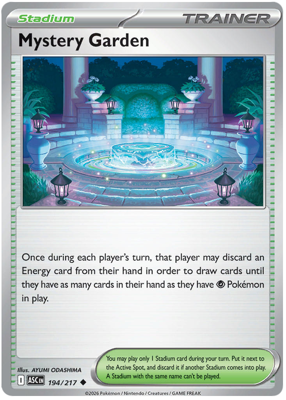 Mystery Garden #194/217 Uncommon | Mega Evolution – Ascended Heroes