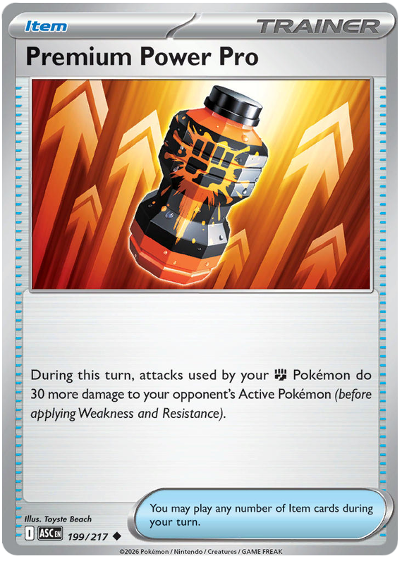 Premium Power Pro #199/217 Uncommon | Mega Evolution – Ascended Heroes