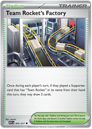 Team Rocket's Factory #203/217 Uncommon | Mega Evolution – Ascended Heroes