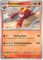 Darmanitan #014/086 Uncommon | Scarlet & Violet – Black Bolt