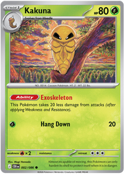 Kakuna #002/086 Common | Mega Evolution – Chaos Rising