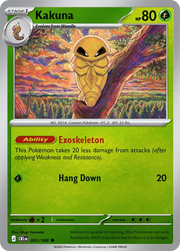 Kakuna #002/086 Reverse Holo | Mega Evolution – Chaos Rising