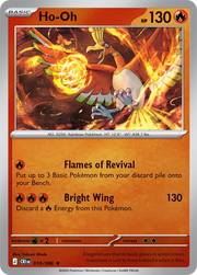 Ho-Oh #010/086 Reverse Holo | Mega Evolution – Chaos Rising
