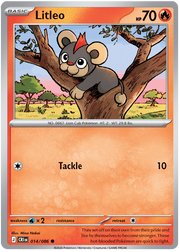 Litleo #014/086 Common | Mega Evolution – Chaos Rising