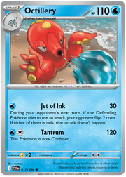 Octillery #017/086 Common | Mega Evolution – Chaos Rising