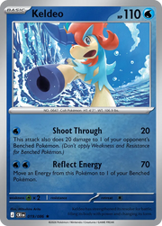 Keldeo #019/086 Reverse Holo | Mega Evolution – Chaos Rising