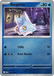 Bergmite #023/086 Reverse Holo | Mega Evolution – Chaos Rising