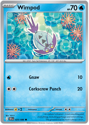 Wimpod #025/086 Common | Mega Evolution – Chaos Rising