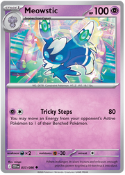Meowstic #037/086 Uncommon | Mega Evolution – Chaos Rising