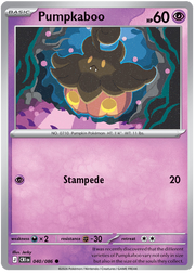 Pumpkaboo #040/086 Common | Mega Evolution – Chaos Rising