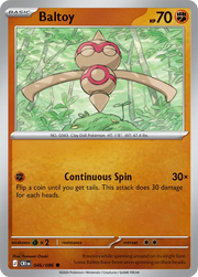 Baltoy #046/086 Reverse Holo | Mega Evolution – Chaos Rising