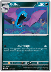 Golbat #050/086 Common | Mega Evolution – Chaos Rising