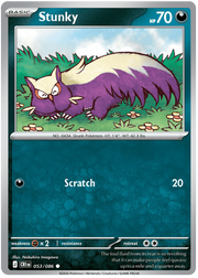 Stunky #053/086 Common | Mega Evolution – Chaos Rising