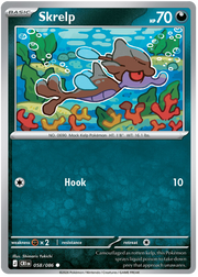Skrelp #058/086 Common | Mega Evolution – Chaos Rising