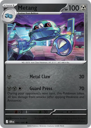 Metang #060/086 Reverse Holo | Mega Evolution – Chaos Rising