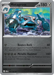 Metagross #061/086 Reverse Holo | Mega Evolution – Chaos Rising