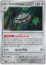 Ferrothorn #063/086 Uncommon | Mega Evolution – Chaos Rising