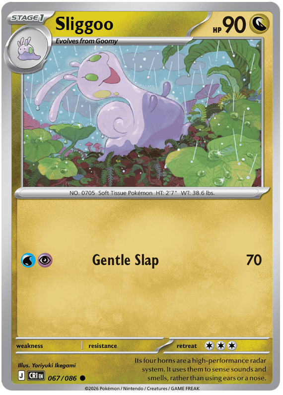 Sliggoo #067/086 Common | Mega Evolution – Chaos Rising