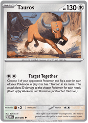 Tauros #069/086 Uncommon | Mega Evolution – Chaos Rising