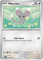 Minccino #072/086 Common | Mega Evolution – Chaos Rising