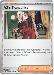 AZ's Tranquility #076/086 Uncommon | Mega Evolution – Chaos Rising