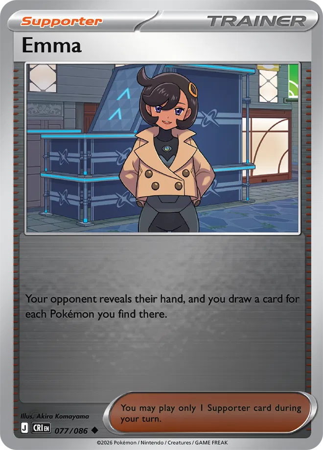 Emma #077/086 Reverse Holo | Mega Evolution – Chaos Rising