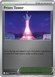 Prism Tower #080/086 Reverse Holo | Mega Evolution – Chaos Rising
