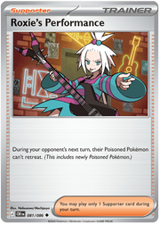 Roxie's Performance #081/086 Uncommon | Mega Evolution – Chaos Rising