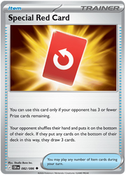 Special Red Card #082/086 Uncommon | Mega Evolution – Chaos Rising
