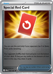 Special Red Card #082/086 Reverse Holo | Mega Evolution – Chaos Rising
