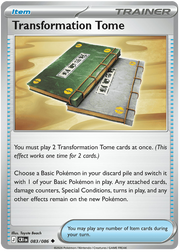 Transformation Tome #083/086 Uncommon | Mega Evolution – Chaos Rising