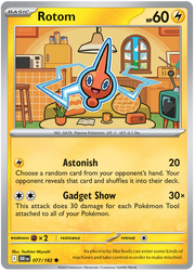 Rotom #077/182 Common | Scarlet & Violet – Destined Rivals