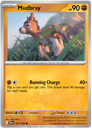 Mudbray #107/182 Common | Scarlet & Violet – Destined Rivals