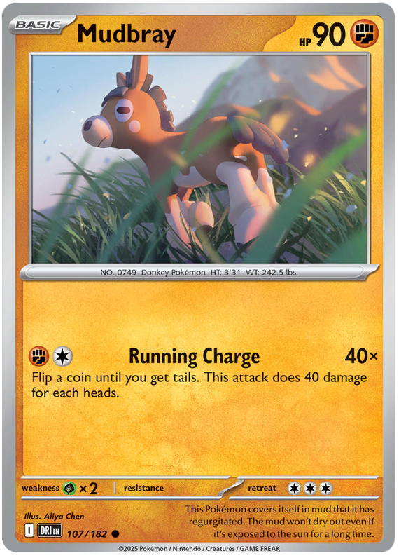 Mudbray #107/182 Common | Scarlet & Violet – Destined Rivals