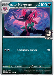 Marnie's Morgrem #135/182 Reverse Holo | Scarlet & Violet – Destined Rivals