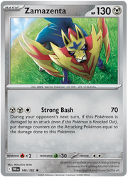 Zamazenta #146/182 Holo Rare | Scarlet & Violet – Destined Rivals
