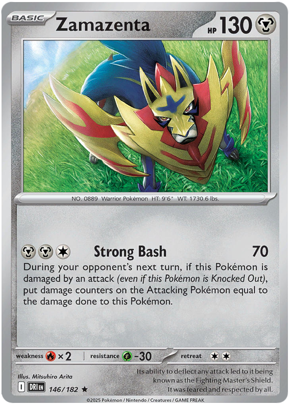Zamazenta #146/182 Holo Rare | Scarlet & Violet – Destined Rivals