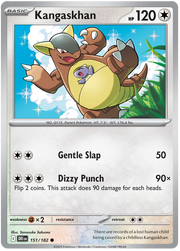 Kangaskhan #151/182 Common | Scarlet & Violet – Destined Rivals