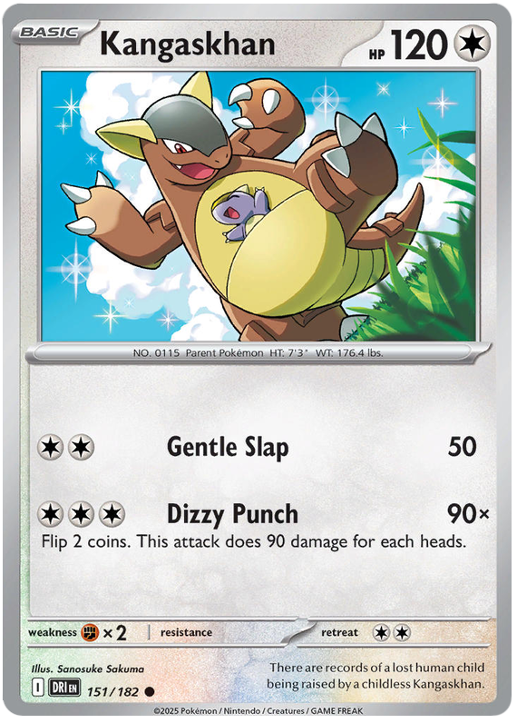 Kangaskhan #151/182 Common | Scarlet & Violet – Destined Rivals