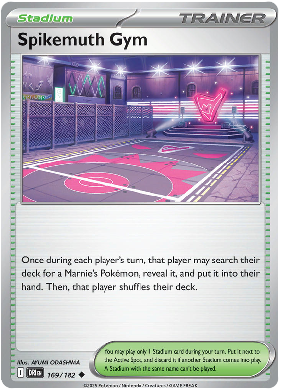 Spikemuth Gym #169/182 Uncommon | Scarlet & Violet – Destined Rivals