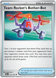 Team Rocket's Bother #172/182 Uncommon | Scarlet & Violet – Destined Rivals