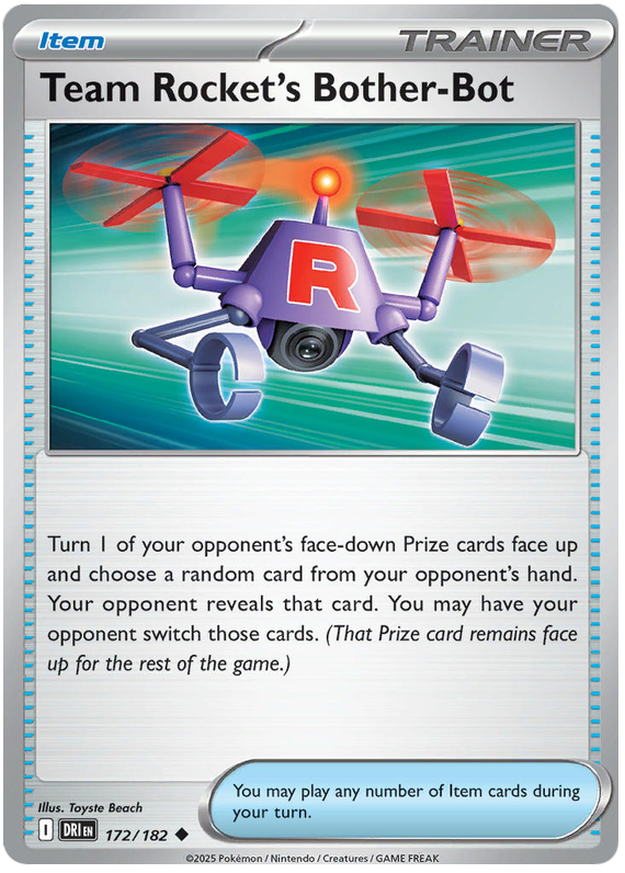 Team Rocket's Bother #172/182 Uncommon | Scarlet & Violet – Destined Rivals