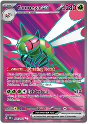 Yanmega ex #206/182 Ultra Rare | Scarlet & Violet – Destined Rivals