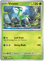 Virizion #015/159 Uncommon | Scarlet & Violet – Journey Together